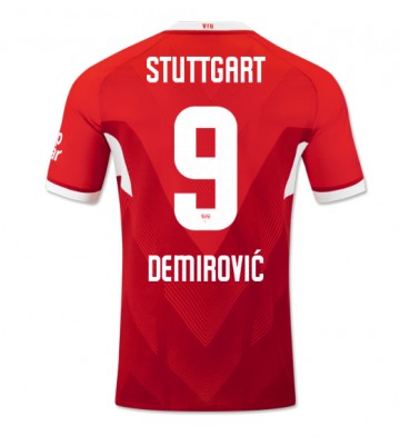 Stuttgart Ermedin Demirovic #9 Udebanetrøje 2024-25 Kort ærmer